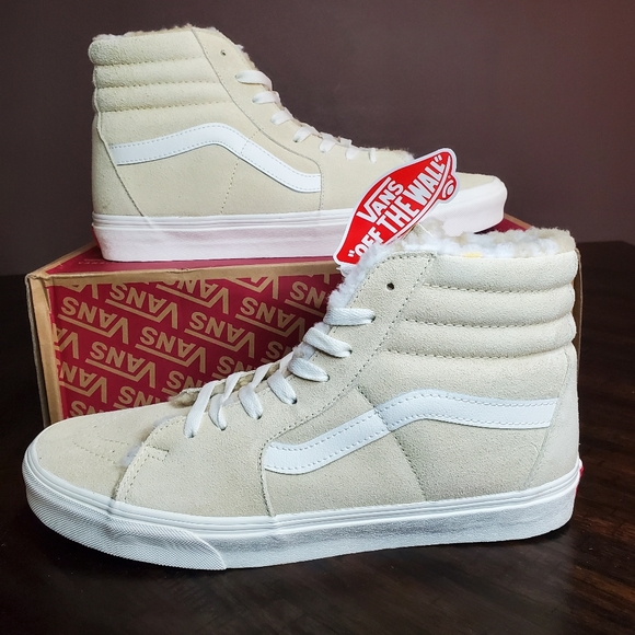 Vans Sk8-Hi Cozy Hug Biscotti Men Size 11.5 Women Size 13